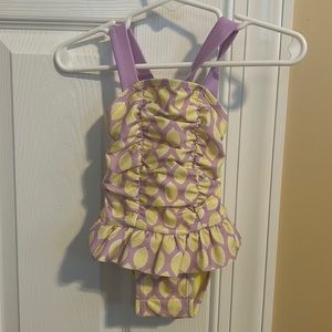 3-6 month lemon ruffles lemon baiting suit